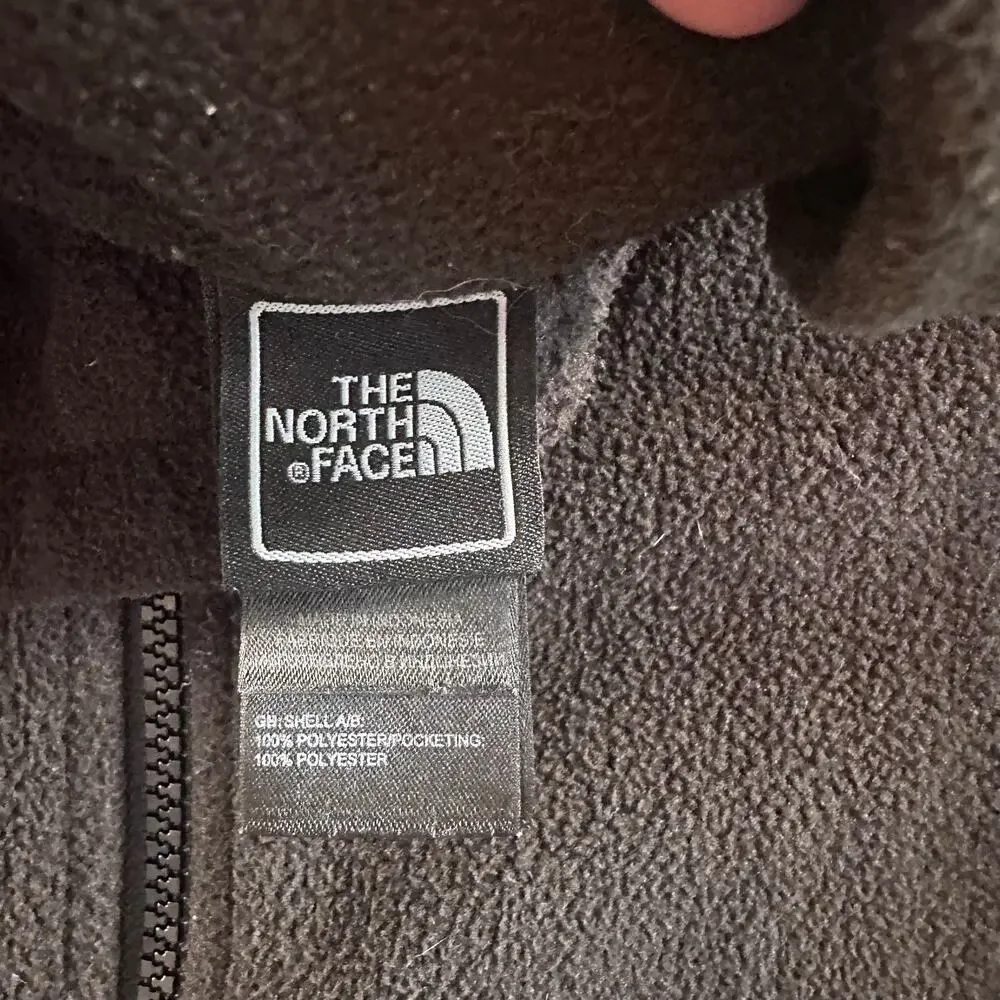 The North Face Men's Medium Black Full Zip Up Fleece 3n1 Inner Layer